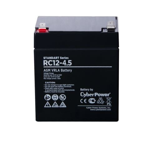 Аккумуляторная батарея CyberPower RC12-4.5 12В 4.5 Ач