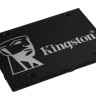 SSD-накопитель Kingston KC600 512Gb, 2.5", 7mm, SATA-III 6Gb/s, 3D TLC, SKC600/512G