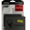 Твердотельный накопитель Kingston SA400S37/960G , 960GB 2.5, Read 500Mb/s, Write 450Mb/s, SATA 6GbТв