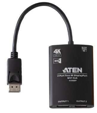 2-Портовый концентратор DisplayPort Aten VS92DP