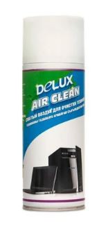 Сжатый воздух, Delux, Air Clean, Для очистки техники, 400 мл