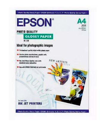 Фотобумага A4 Epson C13S041126BR 20 Л. 141 Г/М2 Quality InkJet