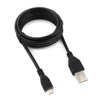 Кабель Cablexpert USB 2.0 Pro CCP-mUSB2-AMBM-6, AM/microBM 5P, 1.8м, экран, черный, пакет