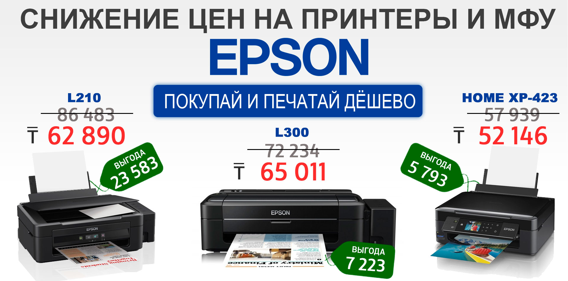 Принтер Струйный Epson L300