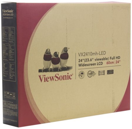 Монитор ViewSonic VX2410mh-LED : все что нужно для дома и офиса