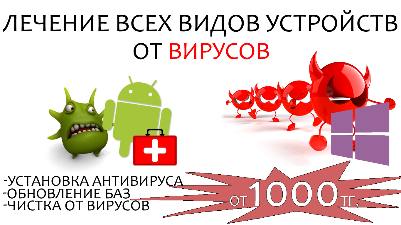 Установка и обновления антивируса в Астане