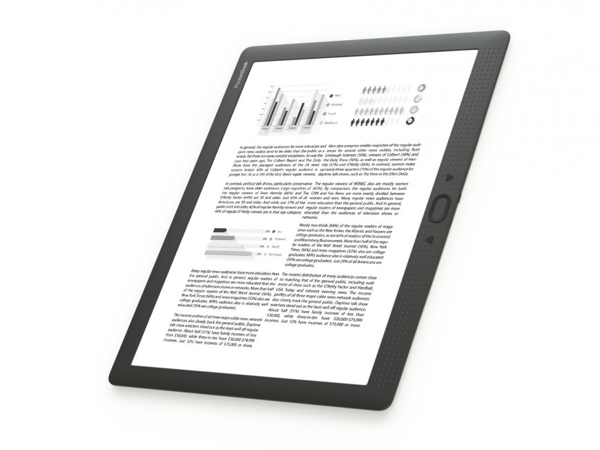 PocketBook представила гибкий планшет CAD Reader для чертежей и графики