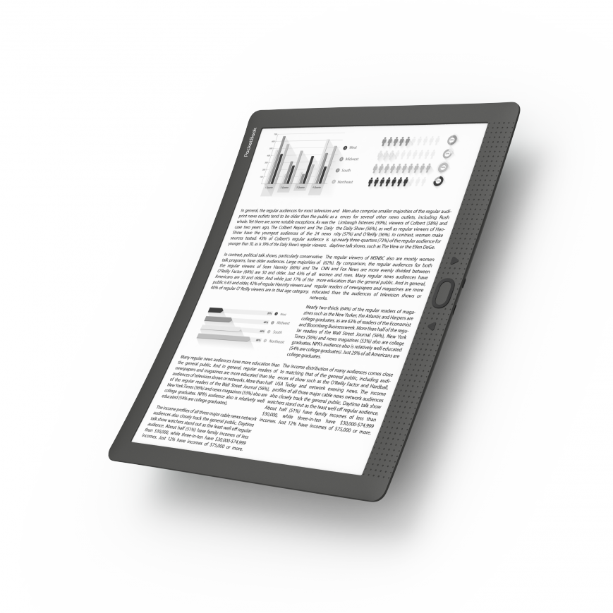 PocketBook представила гибкий планшет CAD Reader для чертежей и графики