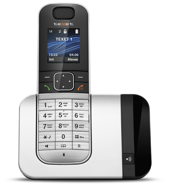 Радиотелефон в стиле Hi-Tech – teXet TX-D7605А
