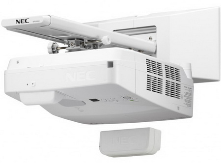 NEC представила короткофокусный проектор U321H c приемником интерактивного пера