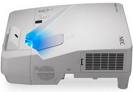 NEC представила короткофокусный проектор U321H c приемником интерактивного пера