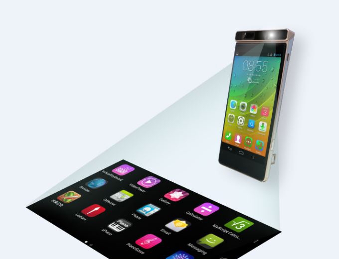 Lenovo Smart Cast: смартфон с проектором превращает любую поверхность в сенсорную