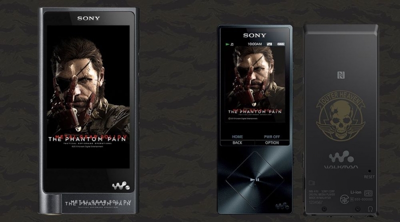 Sony выпустила ограниченным тиражом Walkman ZX2 и NW-A16 под брендом Metal Gear Solid