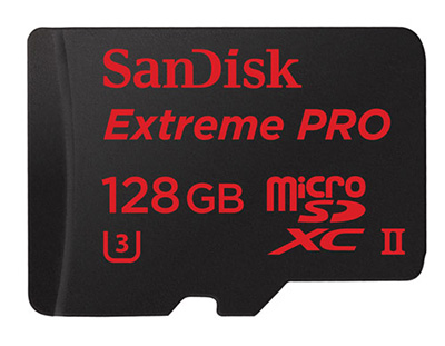 SanDisk Extreme PRO micro SD XC II