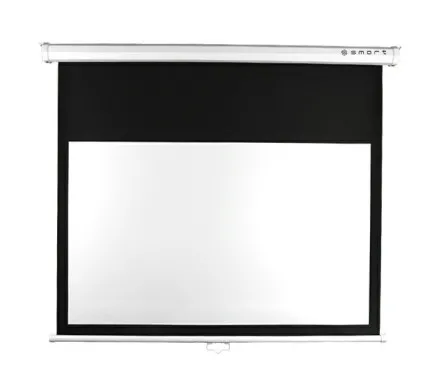Проекционный экран SMART 113" (80''×80'‘) механический JMW080080MWK <подвесной, механический, 1:1, 203*203 cm, Matt white, Белый>