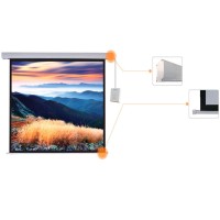 Экран для проектора моторизированный Mr.Pixel 150" x 200" (3,81 x 5,08), MSPSAC250V2