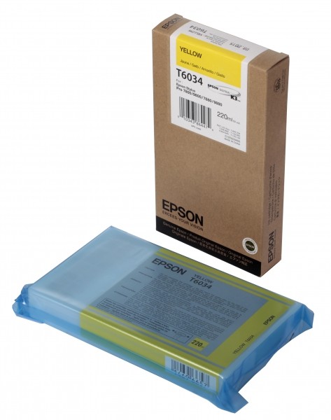 Картридж Epson SP-7800/9800/7880/9880 желтый (C13T603400)