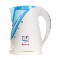 Электрический чайник Saturn ST-EK8014 бело-голубой
