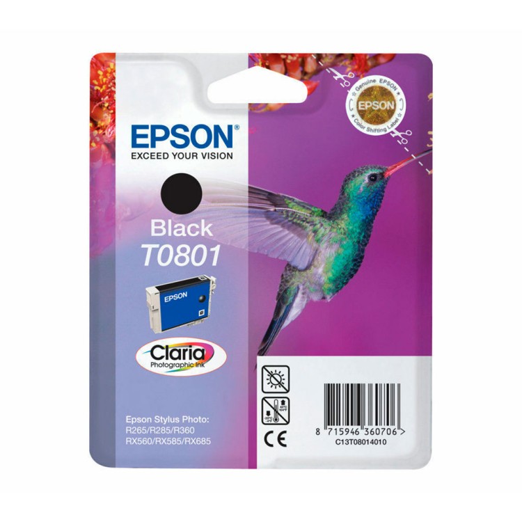 Картридж Epson C13T08014011 P50/PX660 черный