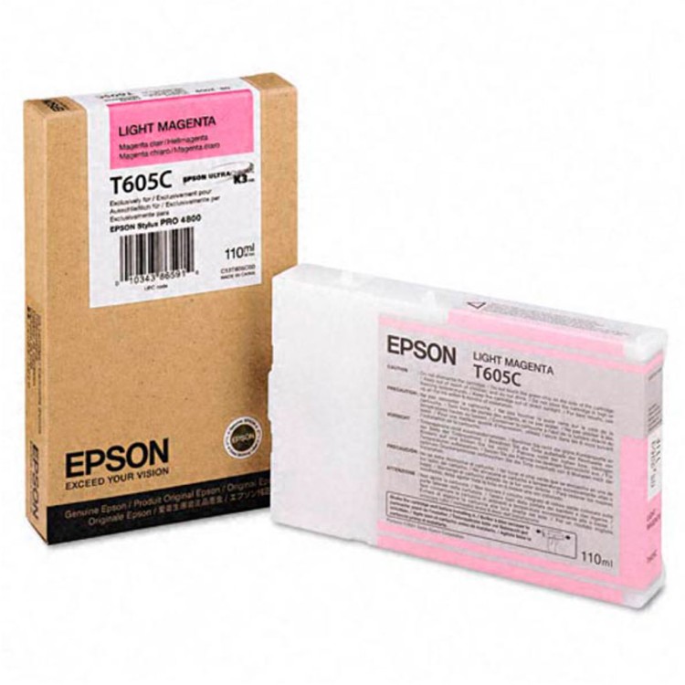 Картридж Epson T605C Light Magenta 110 мл (C13T605C00)