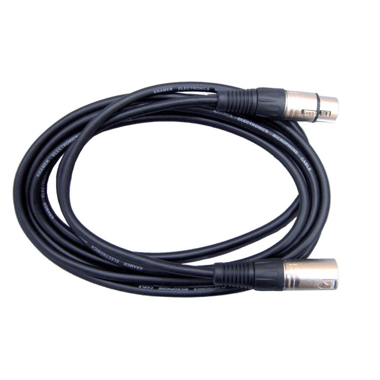 Аудио кабель с разъемами XLR (Вилка  Розетка), 7,6  м KRAMER  C-XLQM/XLQF-25