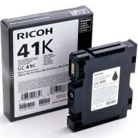 Картридж для гелевого принтера повышенной емкости Ricoh, GC 41K, чёрный на 2 500стр.