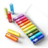Батарейки, Xiaomi, AA Rainbow Batteries (10 штук в упаковке), BHR5393GL/AA LR6, Alkaline Baery 1.5 V