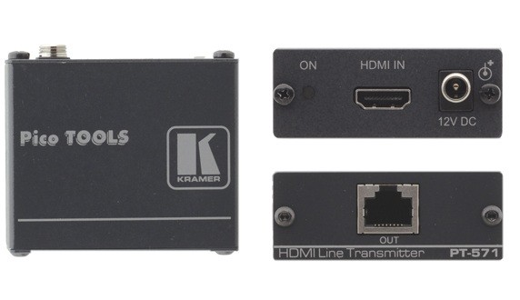 Передатчик сигнала HDMI по кабелю на витой паре KRAMER, PT-571 