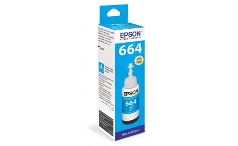 Чернила Epson C13T66424A  голубой