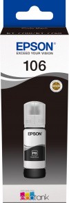 Чернила Epson 106 для L7160/L7180 чёрный C13T00R140