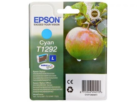 Картридж Epson C13T12924011, cyan