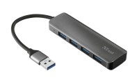 Разветвитель Trust Halyx Aluminium 4 PORT USB 3.2 HUB