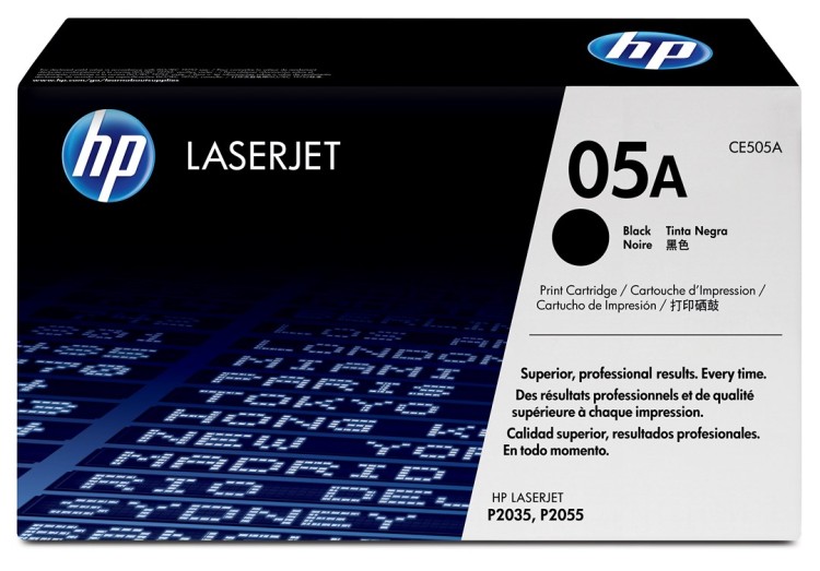 Картридж HP CE505A Cartridge for LaserJet P2035/P2055, до 2300 стр (original)