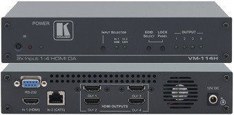 Коммутатор 2x1 для витой пары DGKat и HDMI Kramer, VM-114H