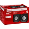 Компактная  акустика 2.0  Defender SPK 22 серый, 65504