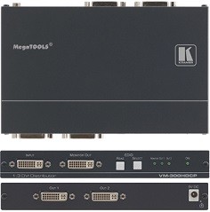 Усилитель-распределитель 1:3 сигнала DVI с поддержкой HDCP Kramer, VM-300HDCP