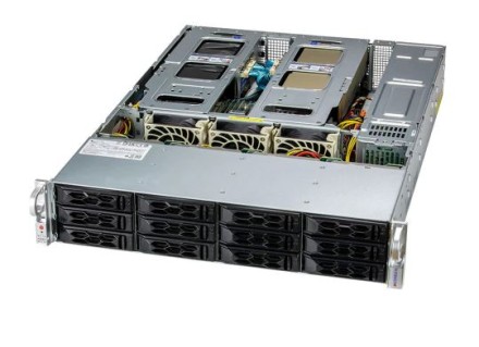 Серверная платформа Supermicro SYS-620C-TN12R (2x Xeon 4314) + Windows Server 2022 (32 core)