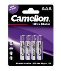 Батарейка CAMELION Ultra Alkaline LR03-BP4UT 4 шт. в блистере