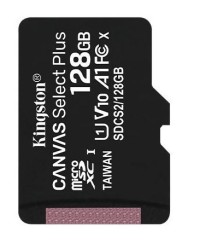 Карта памяти MicroSD 128GB Class 10 UHS-I A1 C10 Kingston SDCS2/128GB