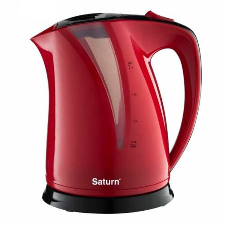 Электрический чайник Saturn ST-EK8417 красно-черный