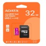 Карта памяти, ADATA, AUSDH32GUICL10-RA1, MicroSDHC 32GB, UHS-I CLASS10