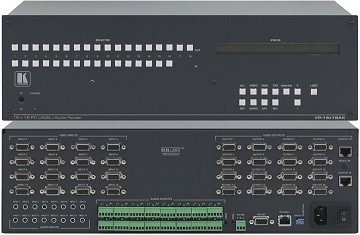 Коммутатор 16x18 VGA и звуковых стереосигналов Kramer, VP-16X18AK