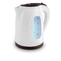 Электрический чайник POLARIS PWK 2077СL Белый Бордовый
