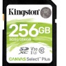 Карта памяти SD 256GB Class 10 U1 Kingston SDS2/256GB