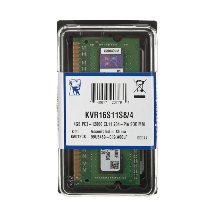 Оперативная память для ноутбука Kingston KVR16S11S8/4