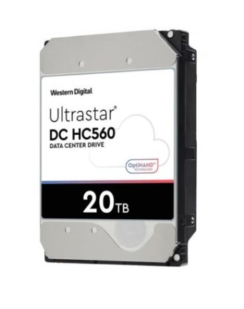 Внутренний жесткий диск (HDD) Western Digital Ultrastar DC HC560 WUH722020BLE6L4 20TB SATA