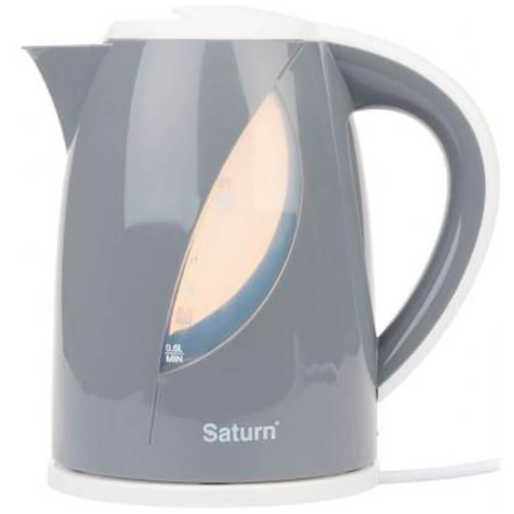 Электрический чайник Saturn ST-EK8437 бело-черный