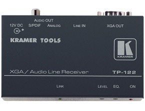 Приемник VGA и звуковых стерео Kramer, TP-122.