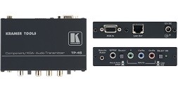 Передатчик VGA или HDTV и стерео аудиосигнала в витую пару Kramer, TP-45