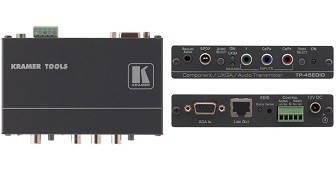 Передатчик VGA или HDTV и стерео аудиосигнала в витую пару Kramer, TP-45EDID